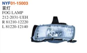 FOG LAMP - Corolla 2004 NYF01-15003