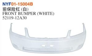 FRONT BUMPER (WHITE) – Corolla 2004