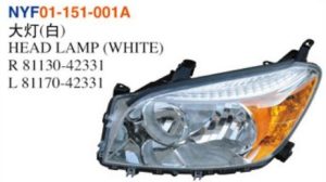 HEAD LAMP (WHITE) - RAV4 2006-2008 NYF01-151-001A