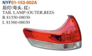 TAIL LAMP (OUTER, RED) – Sienna 2011