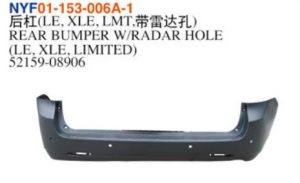 REAR BUMPER W/RADAR HOLE (LE, XLE, LIMITED) - Sienna 2011 NYF01-153-006A-1
