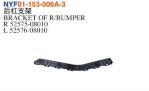 BRACKET OF R/BUMPER – Sienna 2011