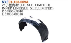 INNER LINER(LE, XLE, LIMITED) – Sienna 2011-2014