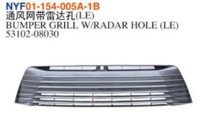 BUMPER GRILL W/RADAR HOLE (LE) – Sienna 2015-2020