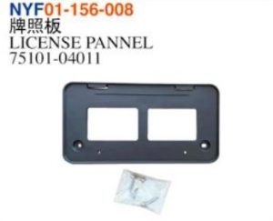 LICENSE PANNEL – Tacoma 2020