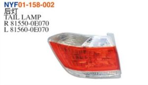 TAIL LAMP – Highlander 2008-2010
