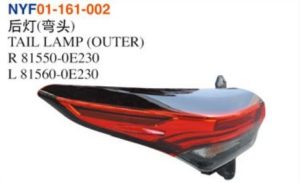 TAIL LAMP (OUTER) – Highlander 2020