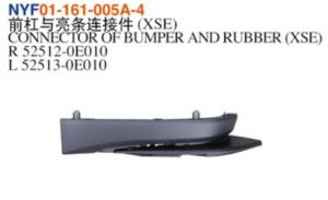 CONNECTOR OF BUMPER AND RUBBER (XSE) - Highlander 2020 NYF01-161-005A-4
