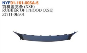 RUBBER OF F/HOOD (XSE) - Highlander 2020 NYF01-161-005A-5