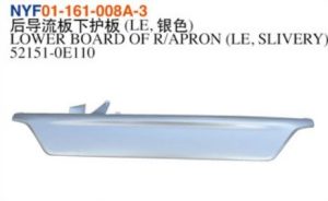 LOWER BOARD OF R/APRON (L.E. SLIVERY) - Highlander 2020 NYF01-161-008A-3