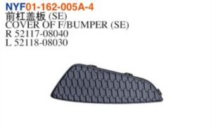 COVER OF F/BUMPER (SE) – Sienna 2021