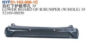 LOWER BOARD OF R/BUMPER (W/HOLE) 3# - Sienna 2021 NYF01-162-006-1C
