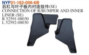 CONNECTION OF R/BUMPER AND INNER LINER (SE) - Sienna 2021 NYF01-162-006-6B