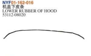 LOWER RUBBER OF HOOD - Sienna 2021 NYF01-162-016