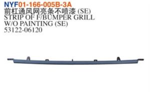 STRIP OF F/BUMPER GRILL W/O PAINTING (SE) - Camry 2021 NYF01-166-005B-3A