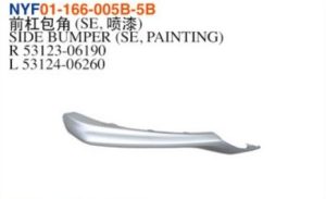 SIDE BUMPER (SE, PAINTING) - Camry 2021 NYF01-166-005B-5B