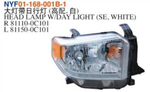 HEAD LAMP W/DAY LIGHT (SE, WHITE) - Tundra 2014 NYF01-168-001B-1