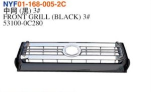 FRONT GRILL (BLACK) 3# - Tundra 2014 NYF01-168-005-2C