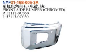 FRONT SIDE BUMPER (CHROMED) - Tundra 2014 NYF01-168-005-3A