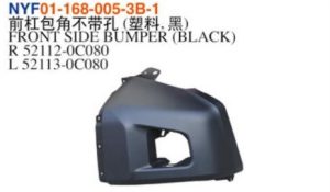 FRONT SIDE BUMPER (BLACK) - Tundra 2014 NYF01-168-005-3B-1