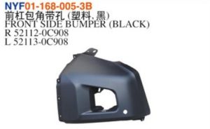 FRONT SIDE BUMPER (BLACK) - Tundra 2014 NYF01-168-005-3B