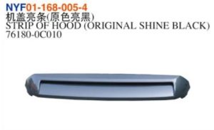 STRIP OF HOOD (ORIGINAL SHINE BLACK) - Tundra 2014 NYF01-168-005-4
