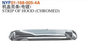 STRIP OF HOOD (CHROMED) - Tundra 2014 NYF01-168-005-4A