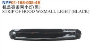 STRIP OF HOOD W/SMALL LIGHT (BLACK) - Tundra 2014 NYF01-168-005-4E