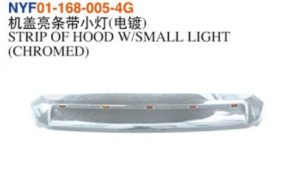 STRIP OF HOOD W/SMALL LIGHT (CHROMED) – Tundra 2014