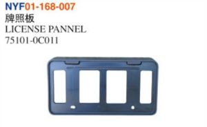 LICENSE PANNEL – Tundra 2014