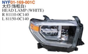 HEAD LAMP (WHITE) - Tundra 2018 NYF01-169-001C