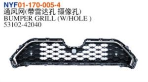 BUMPER GRILL (W/HOLE ) - RAV4 2019 NYF01-170-005-4
