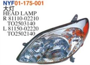 HEAD LAMP - Corolla 2003-2008 NYF01-175-001