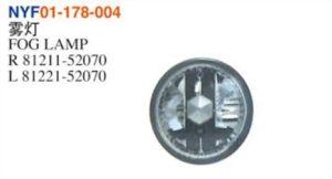 FOG LAMP – Highlander 2001-2003