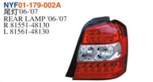 REAR LAMP '06-'07 - Highlander 2001-2003 NYF01-179-002A