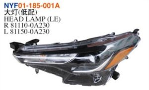 HEAD LAMP (LE) - Corolla 2022 NYF01-185-001A