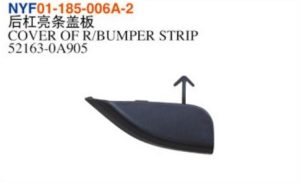 COVER OF R/BUMPER STRIP – Corolla 2022