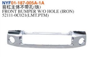 FRONT BUMPER W/O HOLE (IRON) - Tundra 2007-2013 NYF01-187-005A-1A