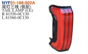 TAIL LAMP (LE) - Tundra 2022 NYF01-188-002A