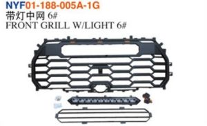 FRONT GRILL W/LIGHT 6# - Tundra 2022 NYF01-188-005A-1G