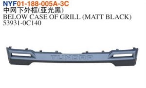 BELOW CASE OF GRILL (MATT BLACK) - Tundra 2022 NYF01-188-005A-3C