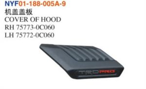 COVER OF HOOD - Tundra 2022 NYF01-188-005A-9