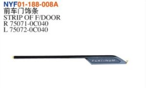 STRIP OF F/DOOR - Tundra 2022 NYF01-188-008A