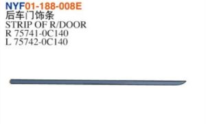 STRIP OF R/DOOR - Tundra 2022 NYF01-188-008E