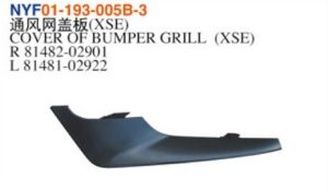 COVER OF BUMPER GRILL (XSE) – Corolla 2020