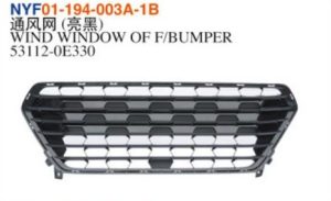 WIND WINDOW OF F/BUMPER - Highlander 2023 NYF01-194-003A-1B