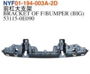 BRACKET OF F/BUMPER (BIG) - Highlander 2023 NYF01-194-003A-2D