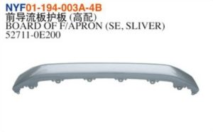 BOARD OF F/APRON (SE, SLIVER) - Highlander 2023 NYF01-194-003A-4B