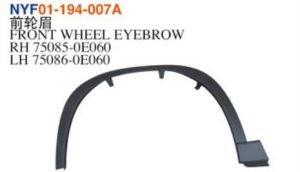 FRONT WHEEL EYEBROW – Highlander 2023