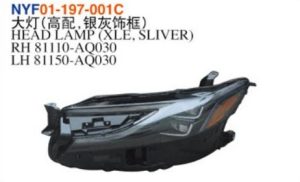 HEAD LAMP (XLE, SLIVER) - Camry 2024 NYF01-197-001C